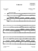 Trio op. 120 - Parties - FAURÉ - Partition - Trios